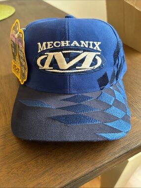 Vintage Mechanix 90’s deadstock hat new with tag